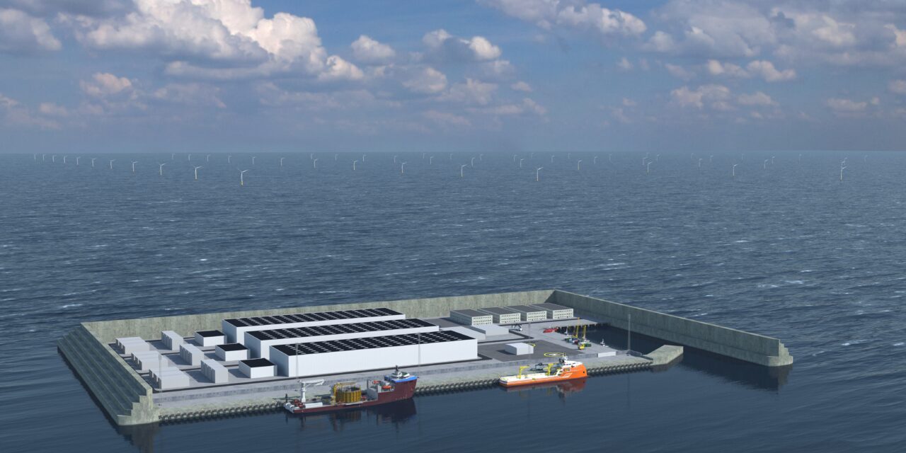Dänemark beschließt, das weltweit erste Windenergiezentrum auf einer künstlichen Insel in der Nordsee zu errichten