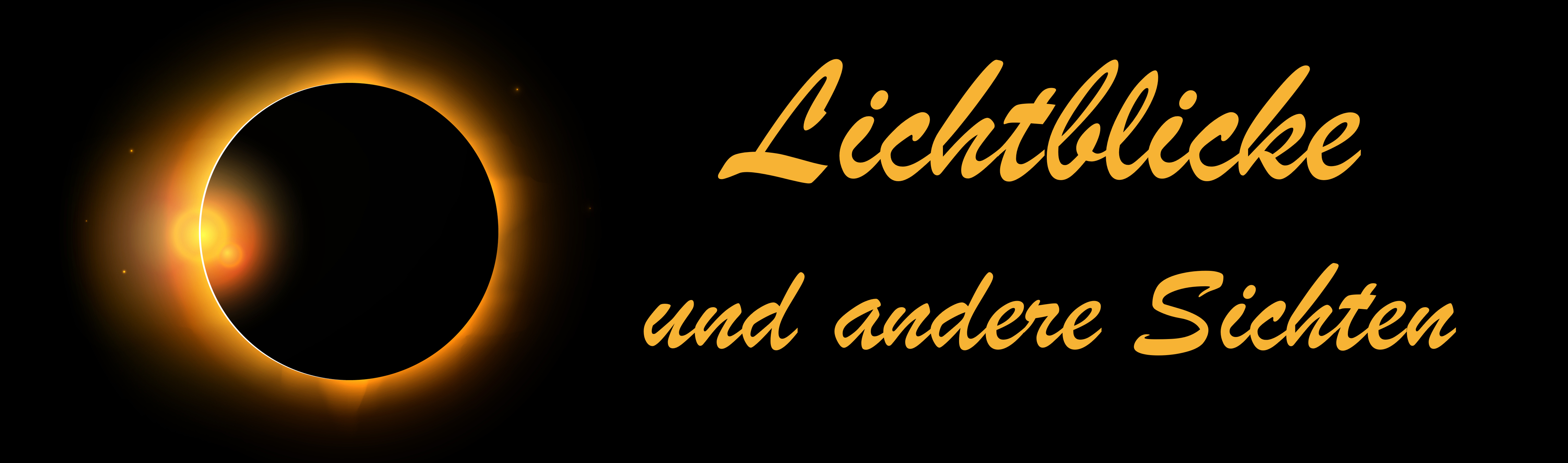 Lichtblicke und andere Sichten